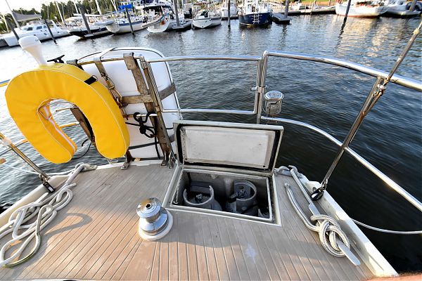 Aft Deck - Propane Storage