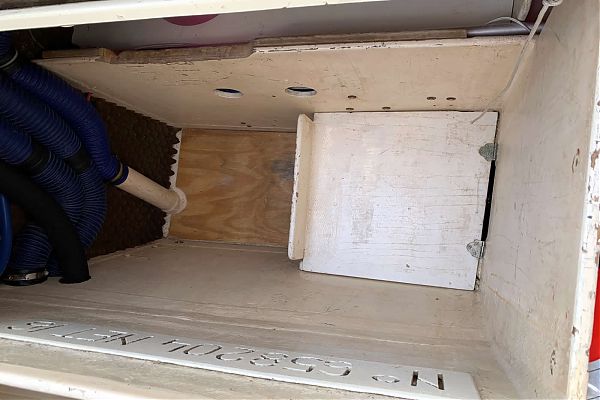 Cockpit Lazarette Storage